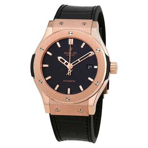 hublot classic fusion king rose gold|hublot classic fusion black dial.